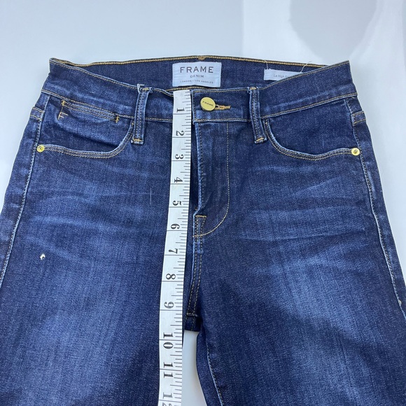 Frame Denim Le High Skinny Jeans in Harvard N228-27 - Picture 9 of 10